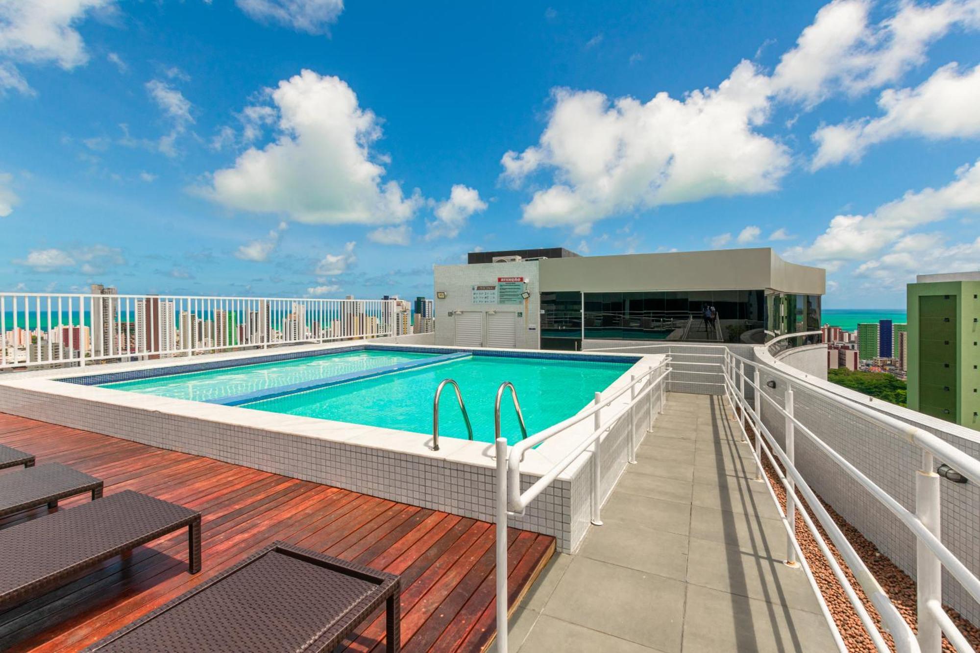 Studio Encantador - Garagem - Piscina Na Cobertura Joao Pessoa Exterior photo